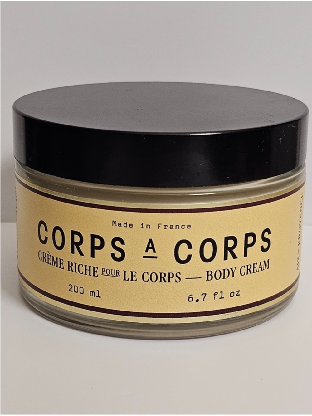 Bastide Corps a Corps Hydrating Body Cream Rice Bran 6.7oz/200mL FULL SZ $50